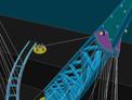 Puente Colgante en Quebrada - Diseñadora Victoria Andrea Muñoz Serra