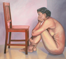 Diálogo Intimo - Pintora Victoria Andrea Muñoz Serra
